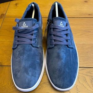 Travis Mathew Men’s navy velvet sneakers size 10